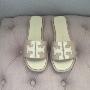 GUC Tory Burch Double T Sport Slide Sandal